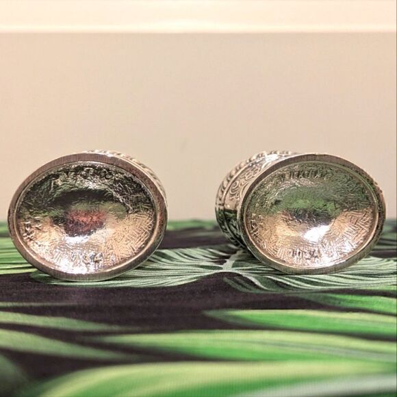 3/$30 Elegant Antique Viking 1034 Genuine Silver Plated Salt and Pepper Shaker - Picture 3 of 13